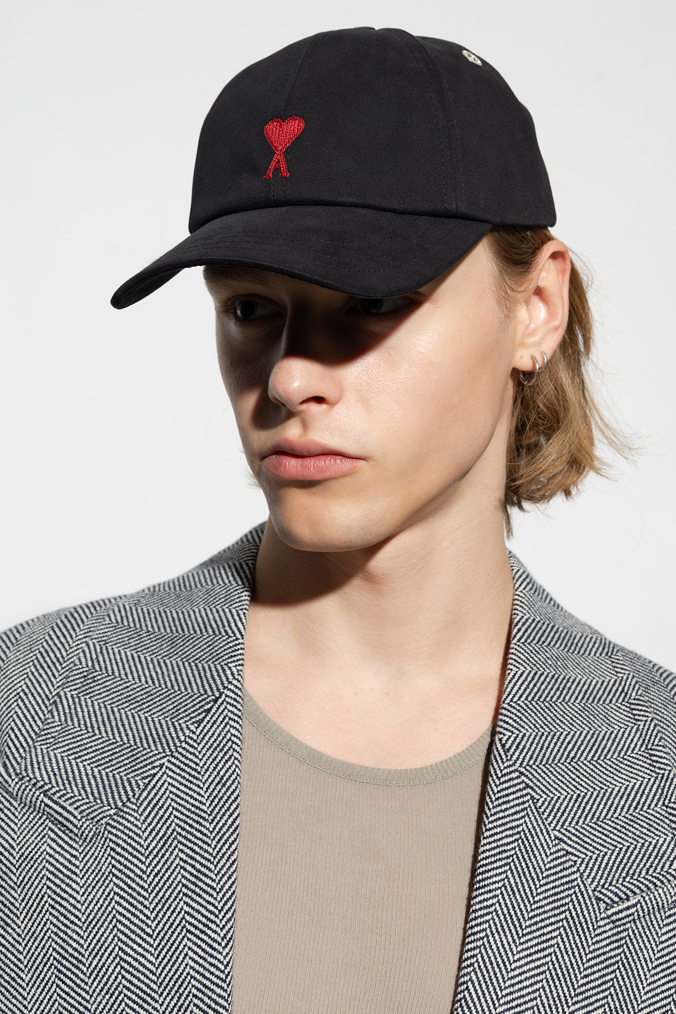 BLACK Ami Alexandre Mattiussi Cap | AMI PARIS